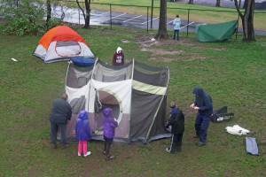 Camping in the Schoolyard